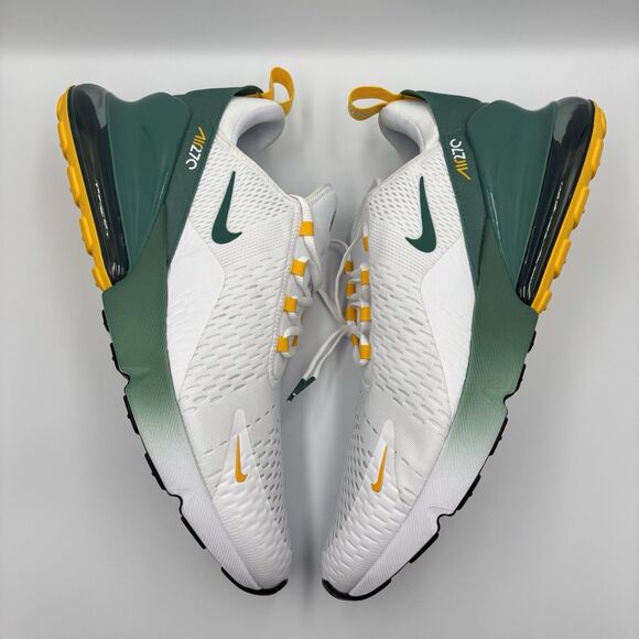 Size 14 Worn Once Nike Air Max 270 MLB Boston Red Sox City Connect HQ7998-100 main image 5